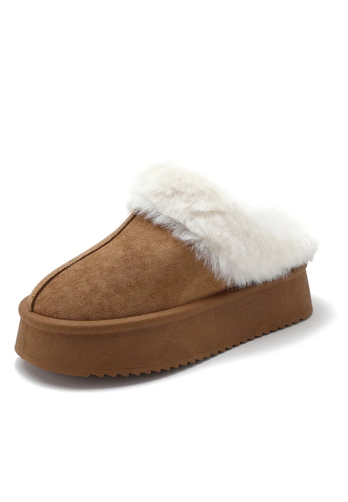 Comfy Boots Slides Camel