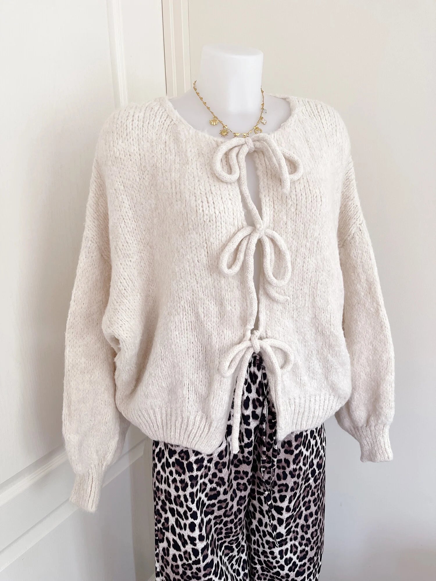 Bow Knit Sweater